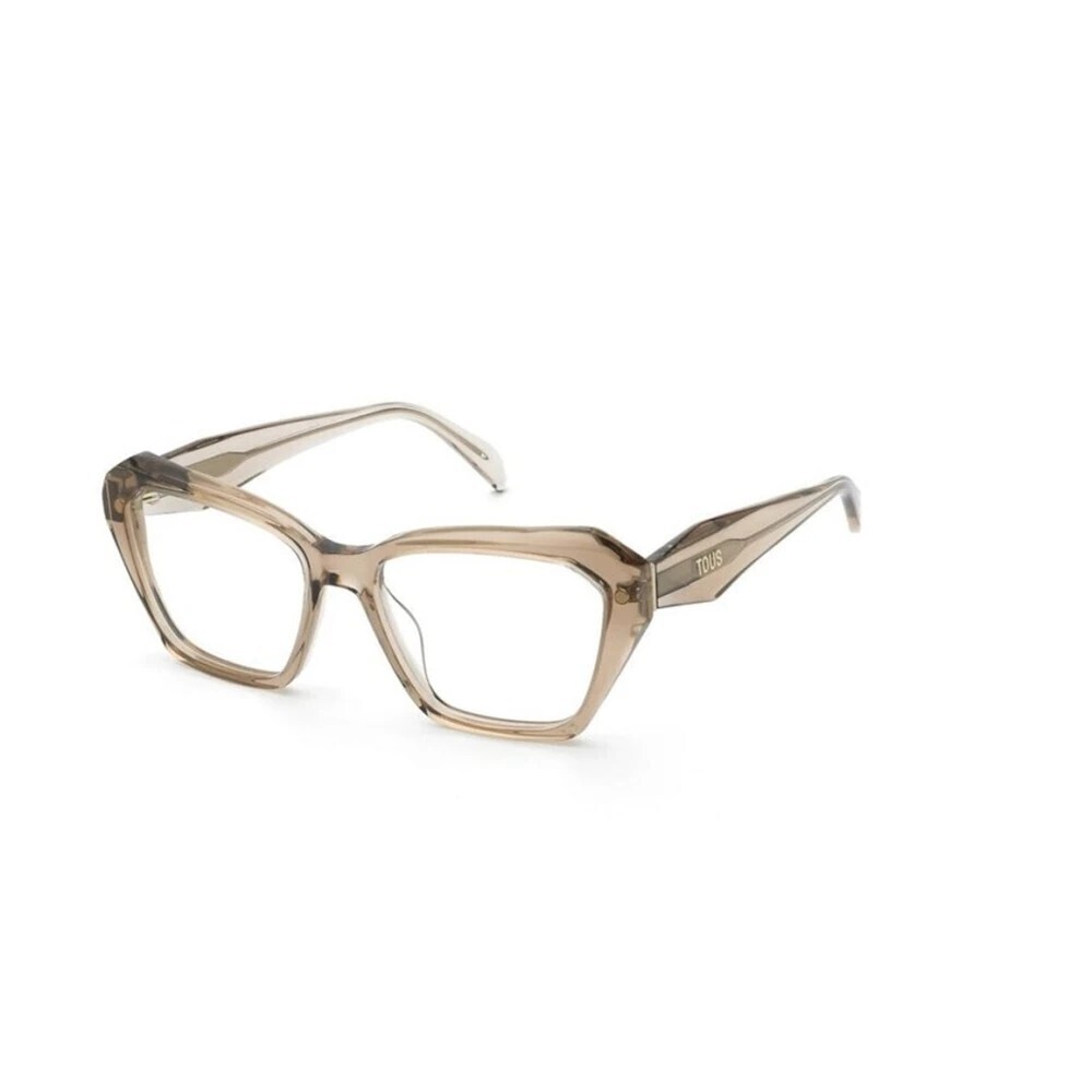 NWT Tous VTOD20-07AY Transp Brown 54mm Eyeglasses